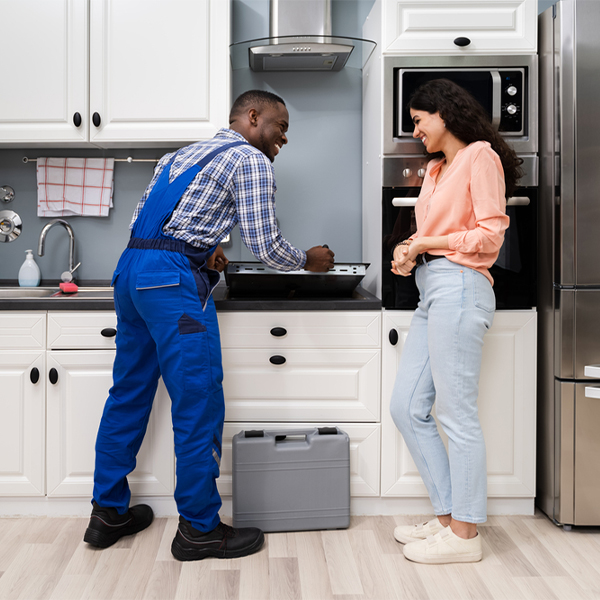 what kind of warranty do you offer on your cooktop repair services in Mayfield